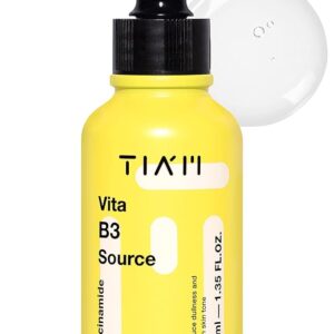 TIAM Vita B3 Source, 10% Niacinamide Serum, 2% Arbutin, Hyperpigmentation, Dark Spot Treatment, 1.35 Fl Oz